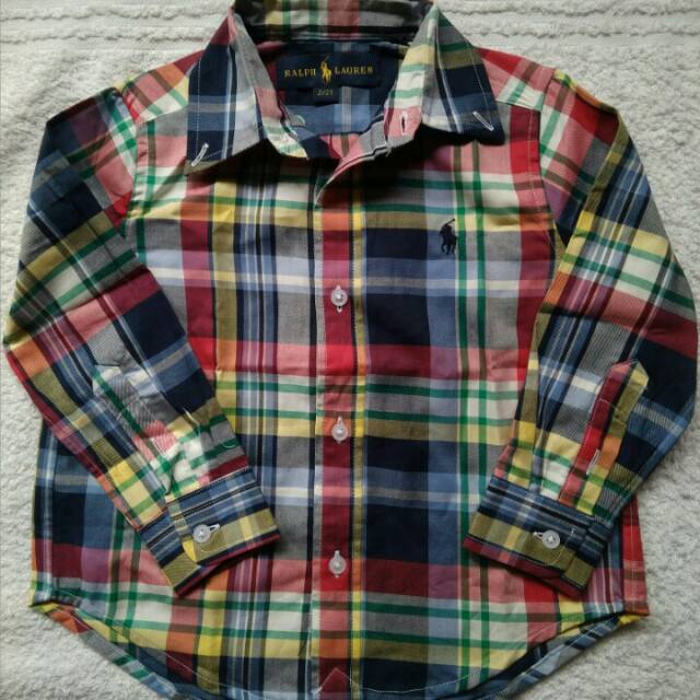 Kemeja anak ralph lauren