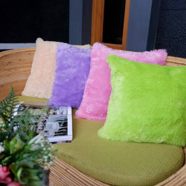 Bantal Silicon Bulu Boneka ( Rasfur )