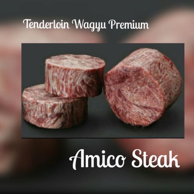 

WAGYU STEAK PREMIUM TENDERLOIN 1KG