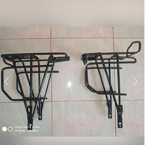 Rak sepeda panier depan belakang rak pannier touring sepeda minion mtb sepeda lipat universal