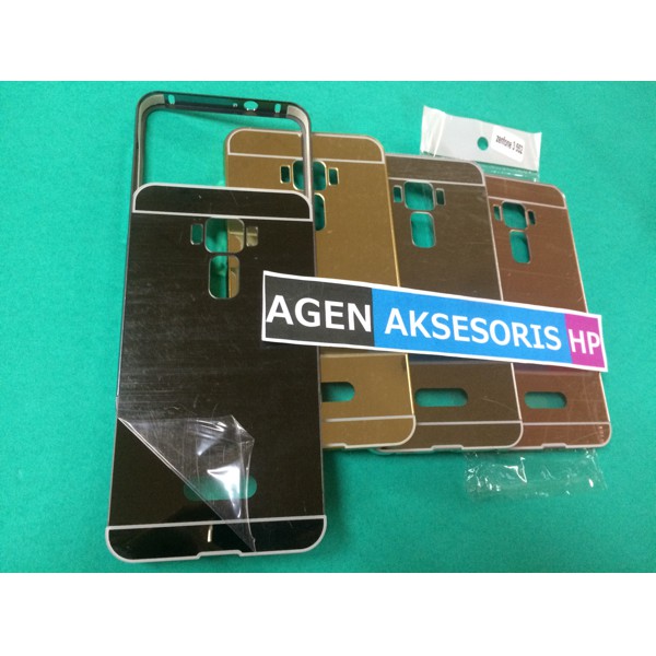Mirror Case Zenfone 3 Asus ZE552KL Bumper Case Mirror Luxury Slide