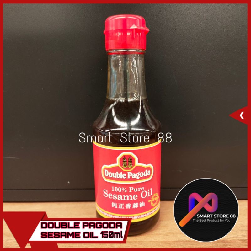 

DOUBLE PAGODA SESAME OIL 150ML MINYAK WIJEN DOUBLE PAGODA