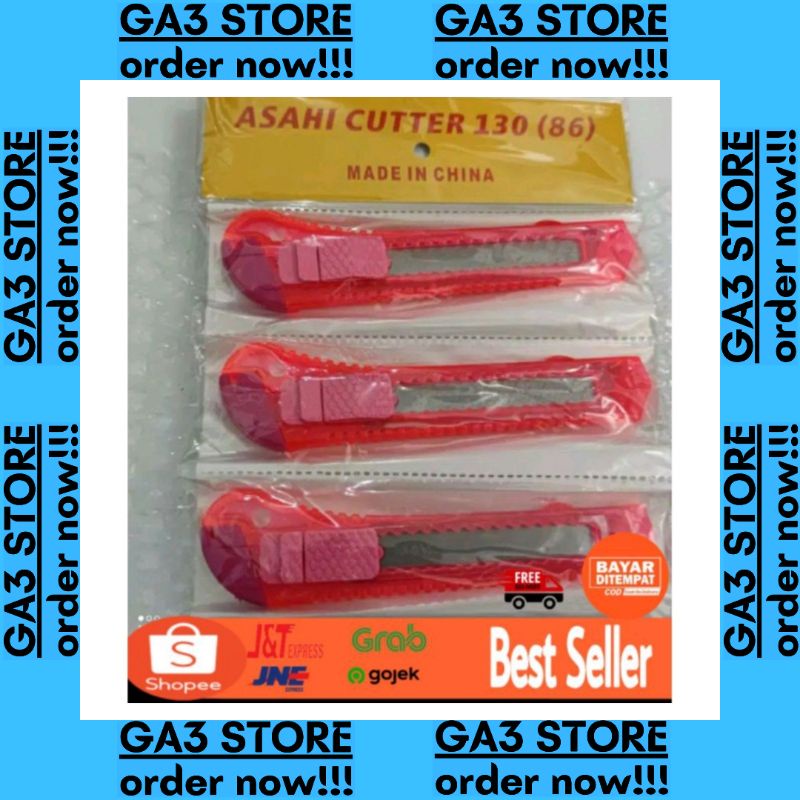 

PISAU CUTTER MERK ASAHI CUTTER ( SATUAN)