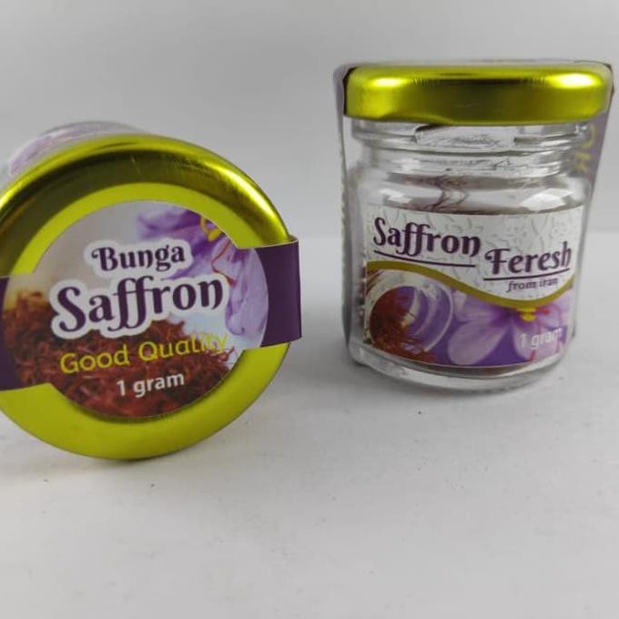 

Saffron Negin Kualitas Premium Asli Iran Iranian Bunga Safron 1Gr