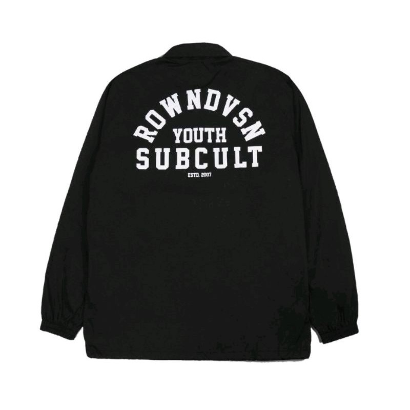 Jaket Coach Rown Division Black New