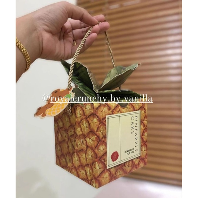 

[ 12.12 PROMO SALE ] KUE KERING NASTAR TAIWAN PREMIUM JUMBO PINEAPPLE BOX