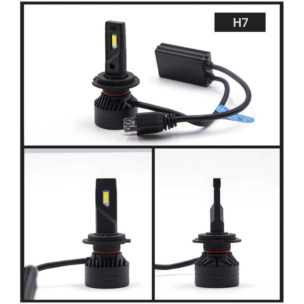 2pcs 90W 10000LM F3 Car LED Headlight Kit H4 9003 H7 H8 H9 H11 9005 9006 HB3/4 9012 HIR2 G-XP Chips