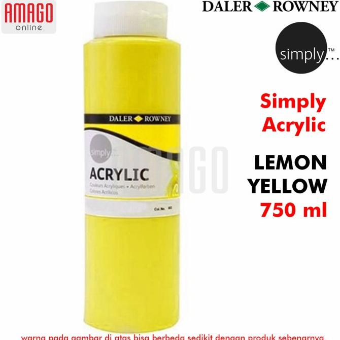 

Daler-Rowney Simply Acrylic Paint 750 Ml - Pilih Warna - Harga Satuan