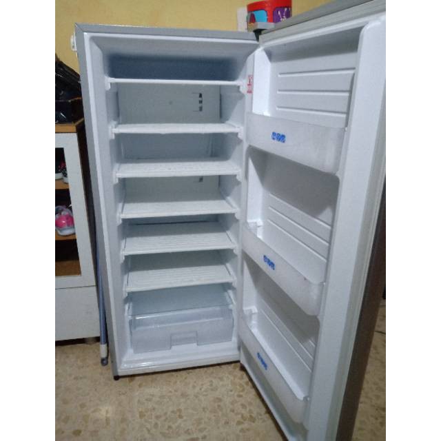 Freezer Sharp FJ-M189N-SS 6 Rak 158 Liter Garansi Resmi 5 Tahun