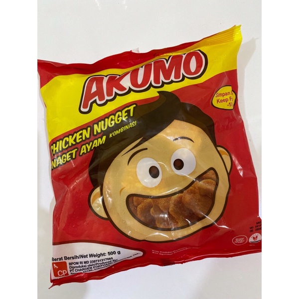 

Akumo nugget ayam 500gram