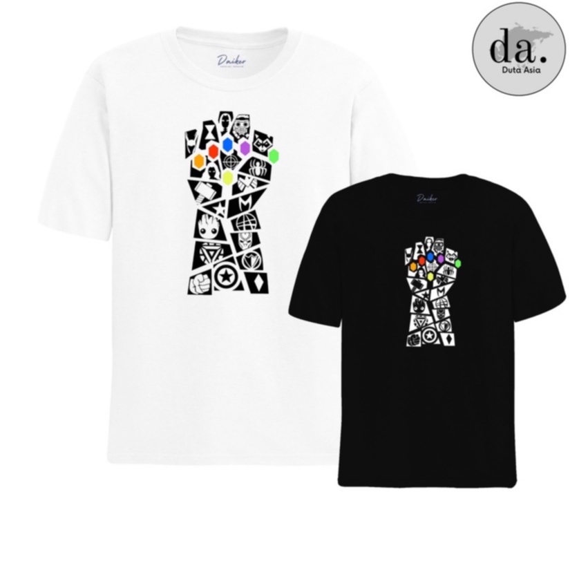 DA-Baju Kaos Marvel Thanos Couple Anak Dan Dewasa Original Cotton Combed By Daiker