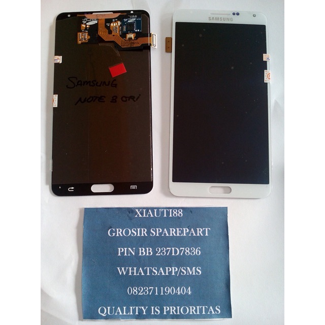 LCD SAMSUNG NOTE 3 / TOUCHSCREEN SAMSUNG NOTE 3 FULLSET ORIGINAL