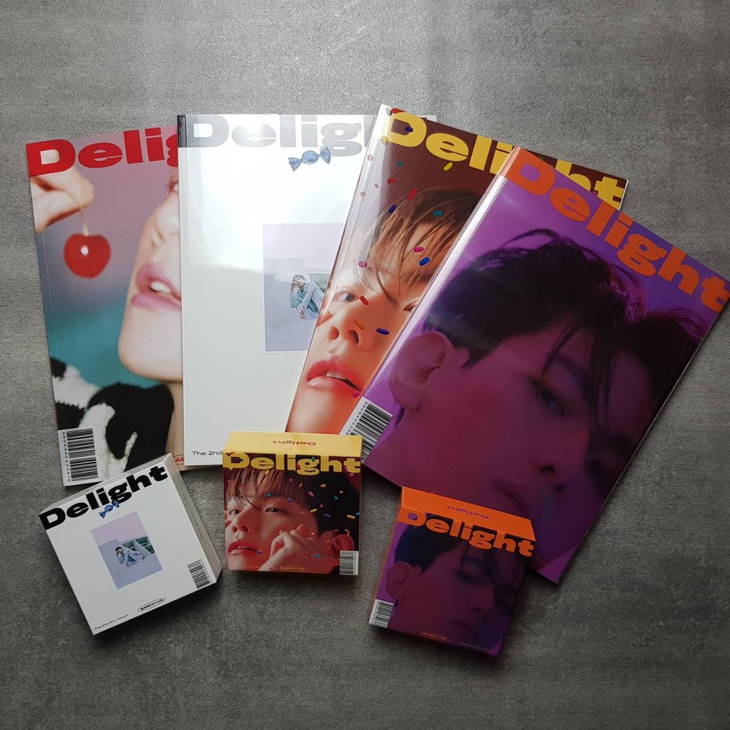 [Ready Stock] EXO Baekhyun 2nd Mini Album Delight Cinnamon Honey Mint Chemistry Kihno Unsealed Album