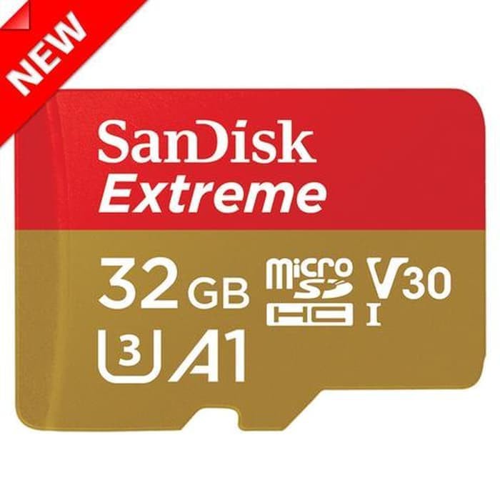 [NEW] SanDisk Extreme A1 MicroSD Card 32GB 100MBps - Garansi Resmi