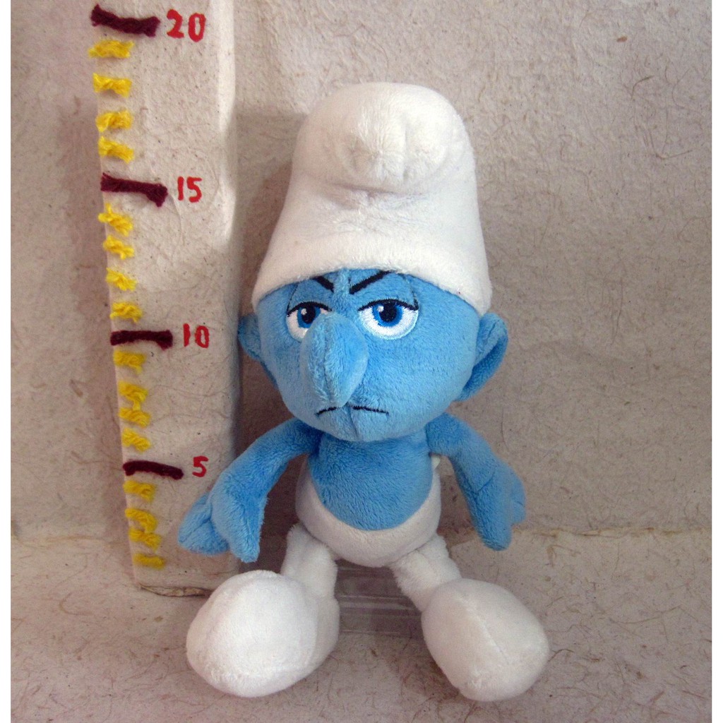 Boneka Grouchy Smurf The Smurf Original Boneka Smurf
