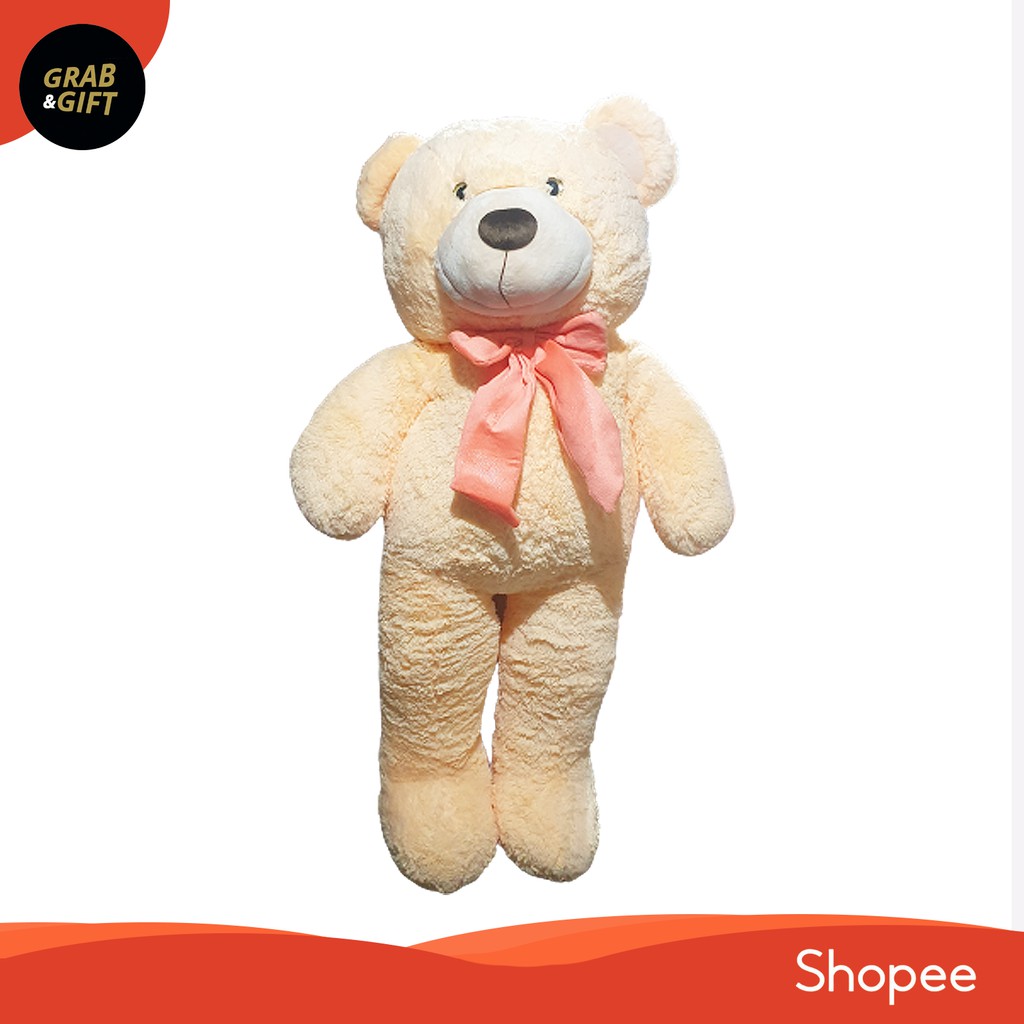 TEDDY BEAR JUMBO 160cm CREAM