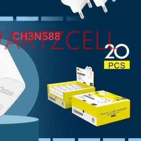 ♤ ECER Charger TC Adaptor HK D26 15watt Fast Charging qc3.0 + VOOC ►