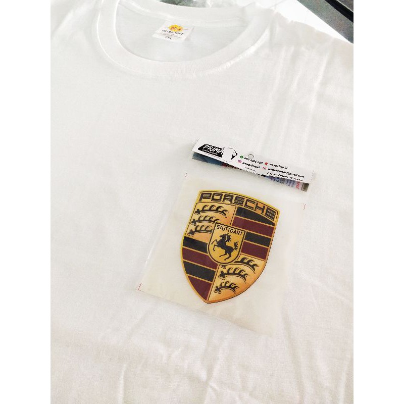 

WOWPRIMA.ID | Porsche Logo Sticker Sablon Gosok Setrika