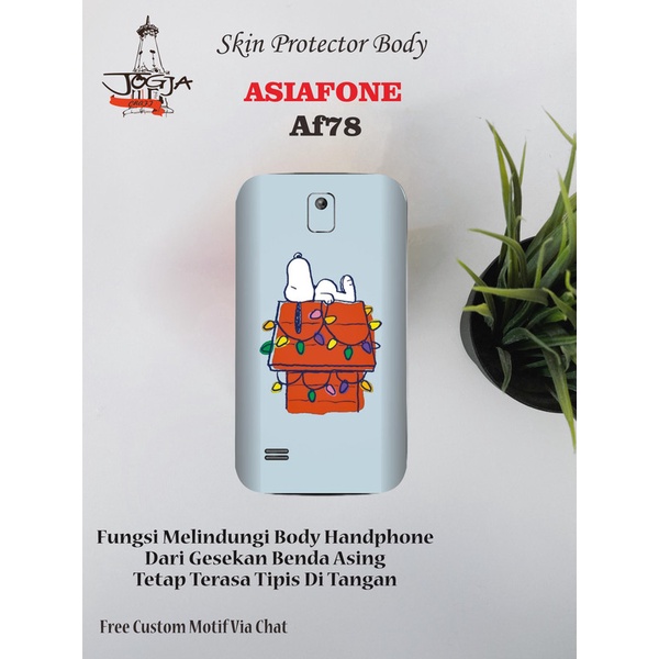 Dapat 2pcs Garskin HP Asiafone AF78 Motif anime - Free Custom Via Motif