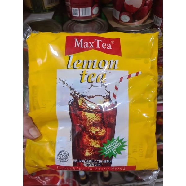 

Max Tea lemon tea Isi 30 sachet