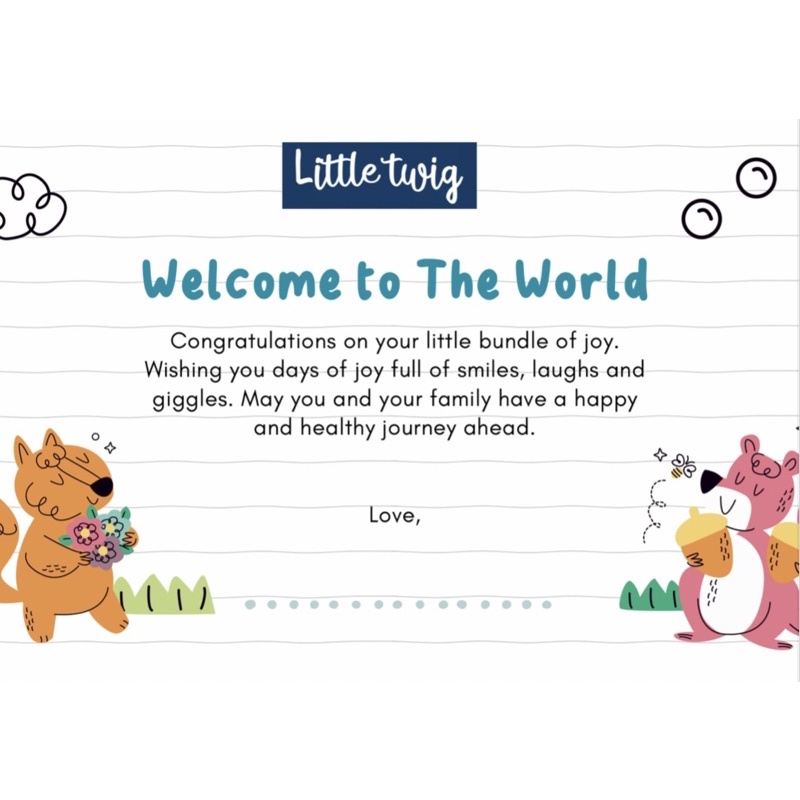 

greetings card