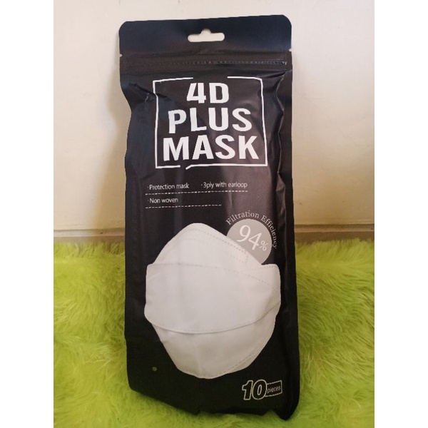 Masker KF94 4D Mask Segel - Hitam