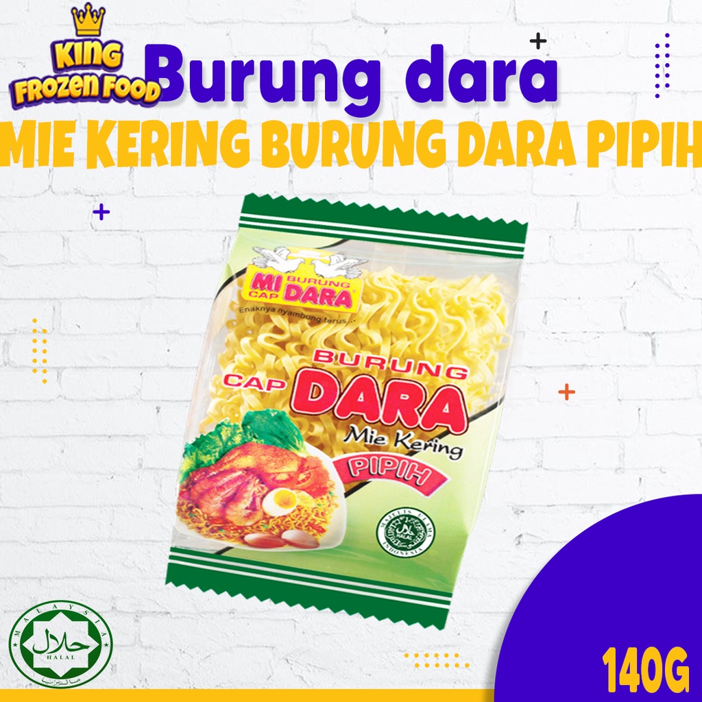 Mie Burung Dara Kering All Variant 140G