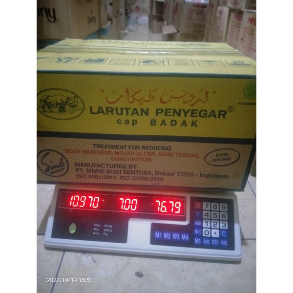 larutan badak dewasa botol 200ml, isi 48pcs,per karton.