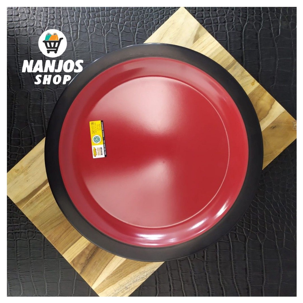 Golden Dragon Piring Makan Makan Nasi Mie Goreng Melamin 10 Inci P10A5