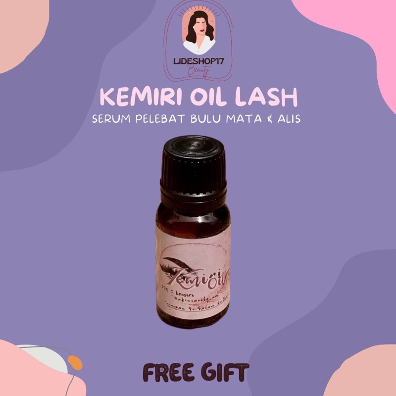 [READY] KEMIRI OIL BY SKINCAREBY_SM  (SERUM PELEBAT ALIS BULU MATA) 100% MINYAK KEMIRI ASLI