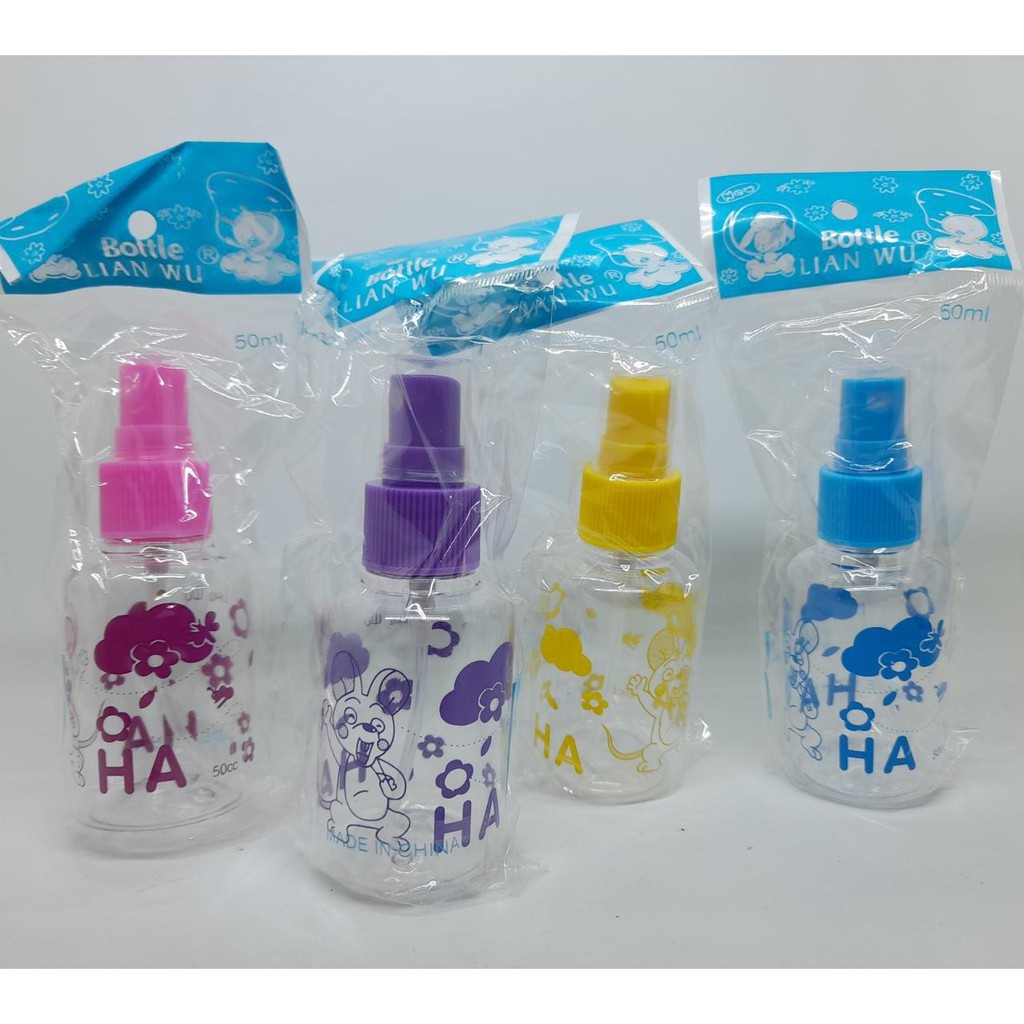 ⭐BAGUS⭐ BOTOL SPRAY 30 / 35ML LIAN WU | Botol Spray / Reffil