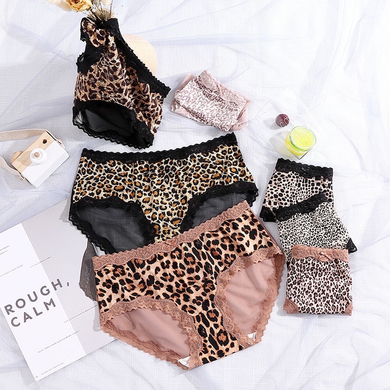 MC-V/Celana Dalam Wanita Motif Leopard/ Macan