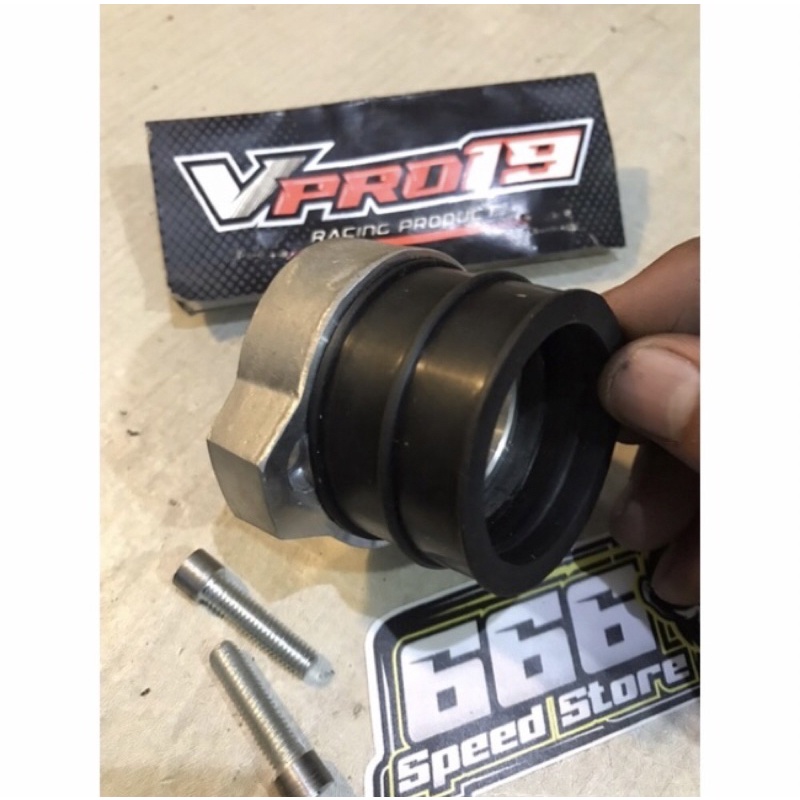 Manipol maniful KLX model pendek karburator pe pwk ukuran 28 dan 30/32/34 merk vpro set baut