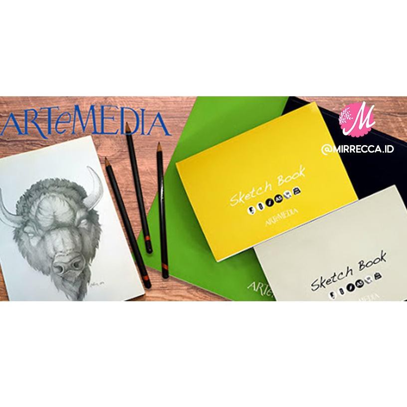 

SKETCH BOOK A4 150 GSM ARTEMEDIA BUKU GAMBAR SKETSA (ART. L338)