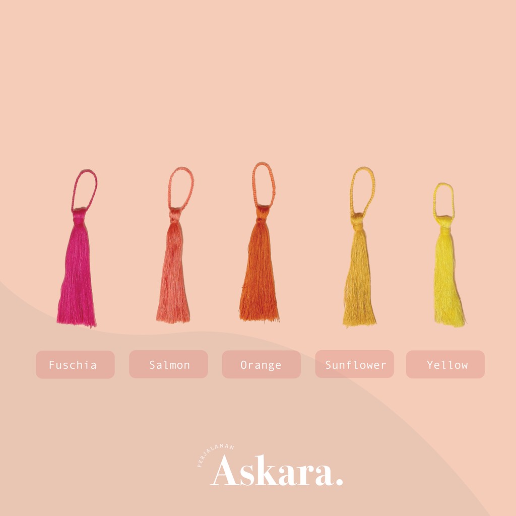 ASKARA (Tassel Aksesoris Accessories Gantungan Hiasan Tas) – Tassel Collection