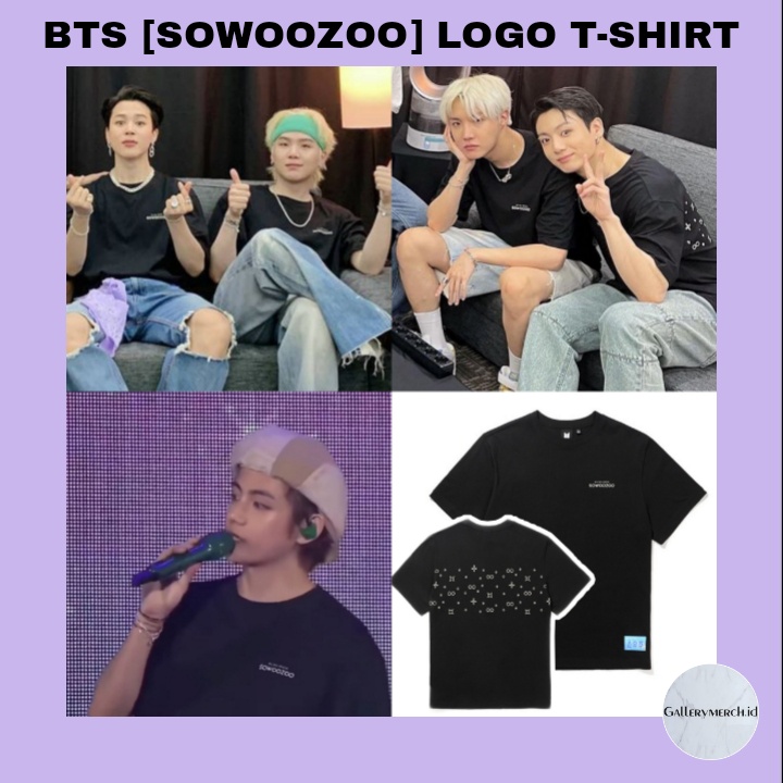 [READY STOCK] BTS SOWOOZOO - LOGO T-SHIRT