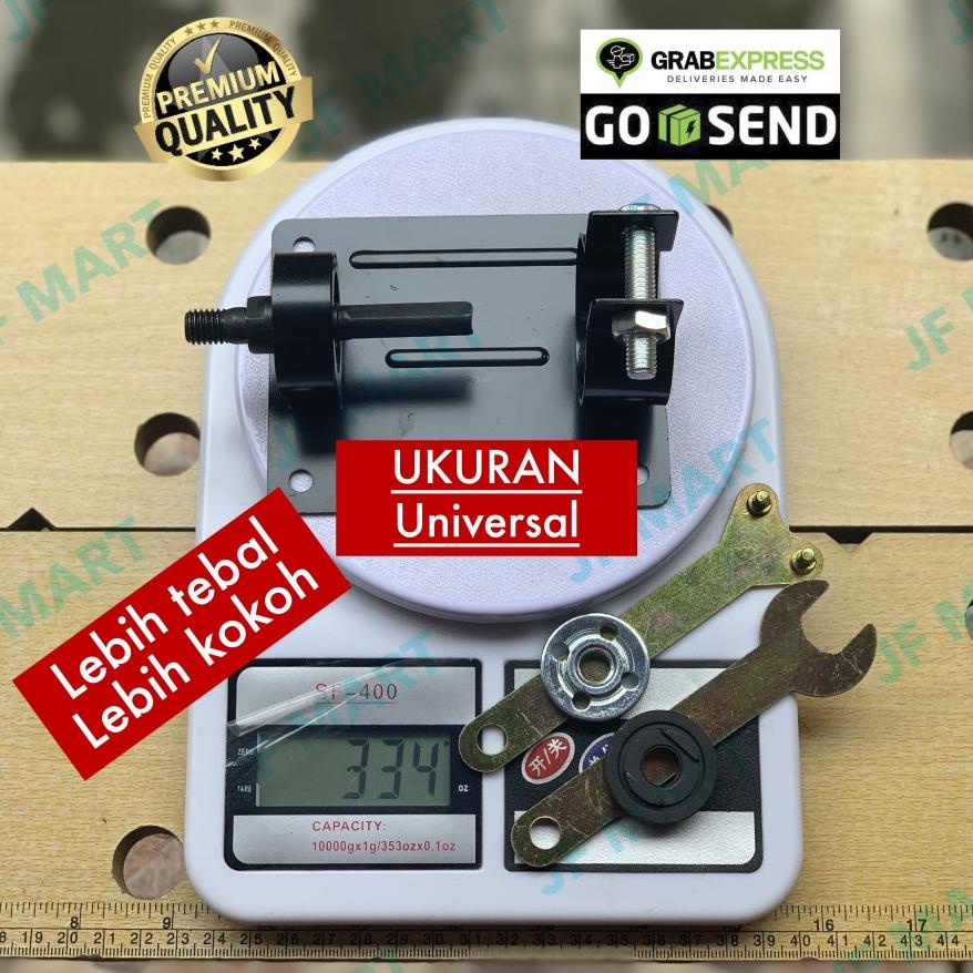 DUDUKAN BOR ADAPTOR STAND HOLDER KE GERINDA MEJA TERLARISS...,,,,,