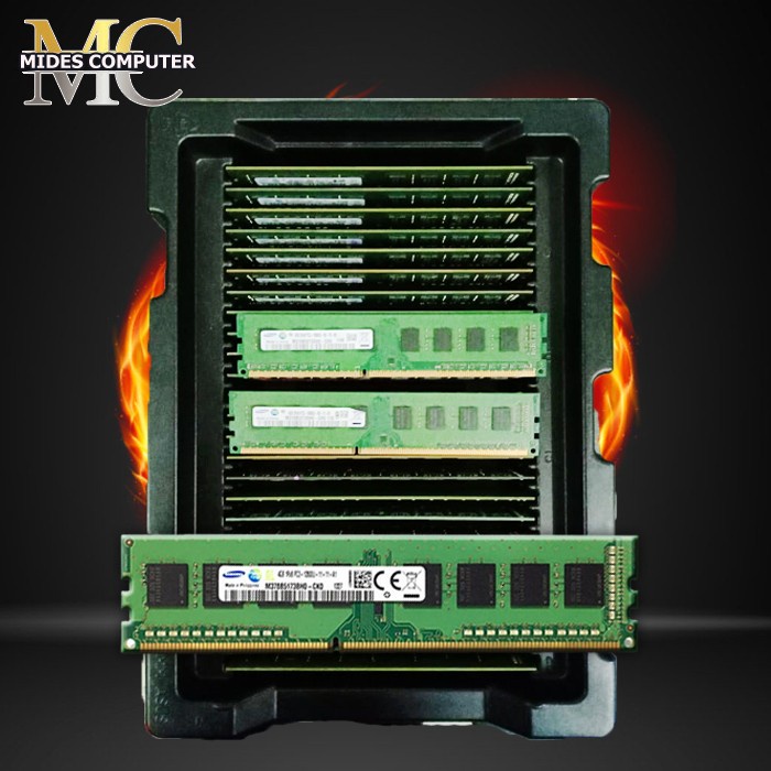 Memory Ram Pc Komputer DDR3 4GB /2GB  DDR2 2GB PC-12800/10600/6400 All merk