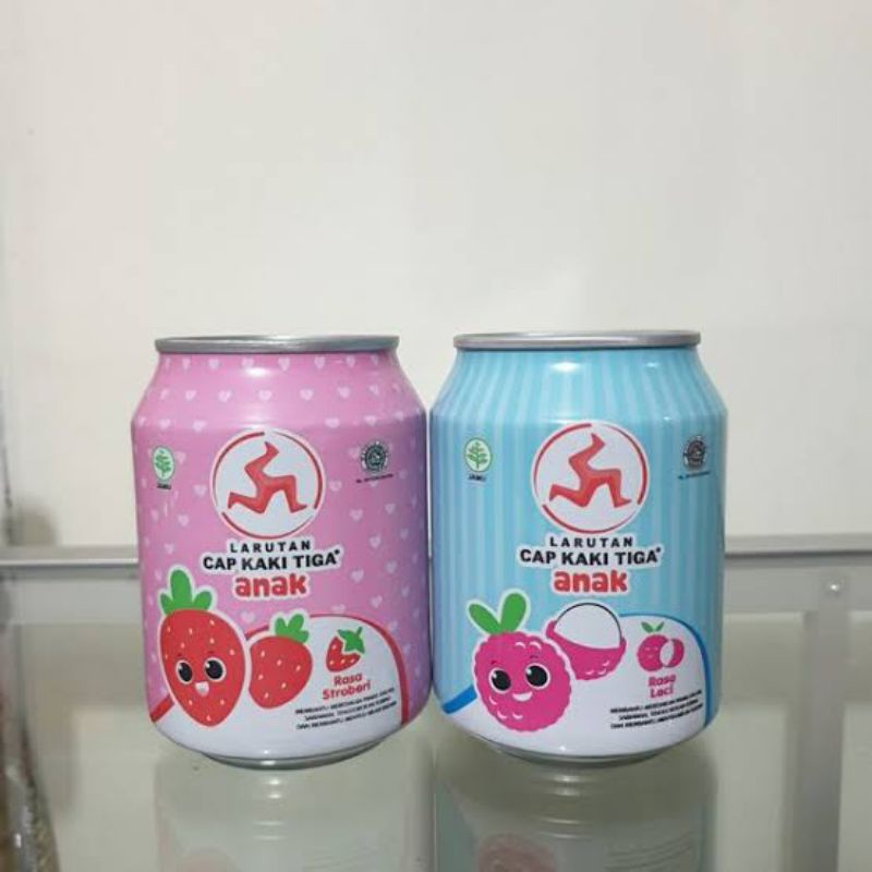 

Larutan Anak Kaleng Cap Kaki Tiga 250 mL