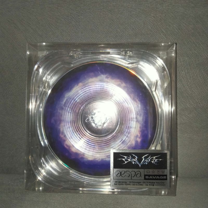 aespa savage case // pos ver.