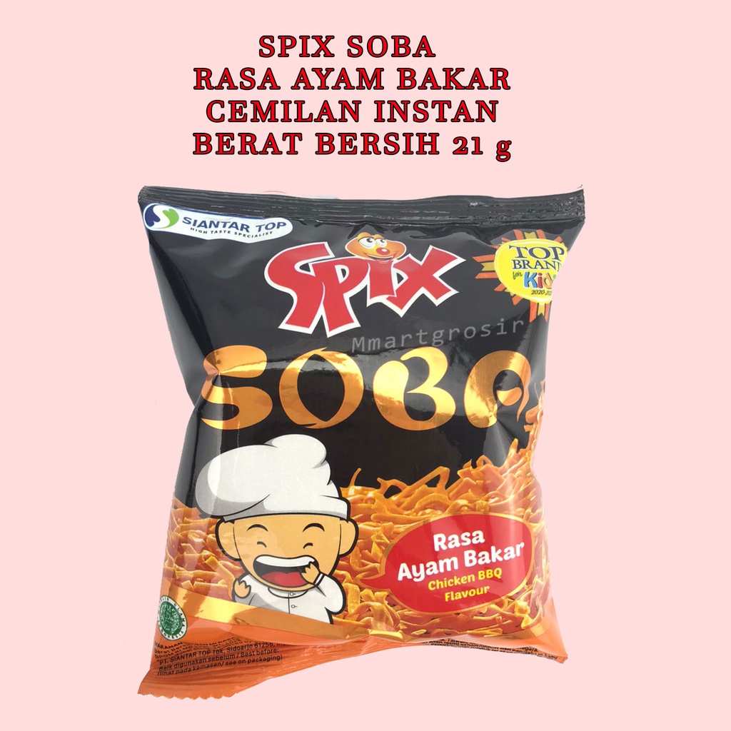 SPIX SOBA RASA AYAM BAKAR 21g / MAKANAN RINGAN