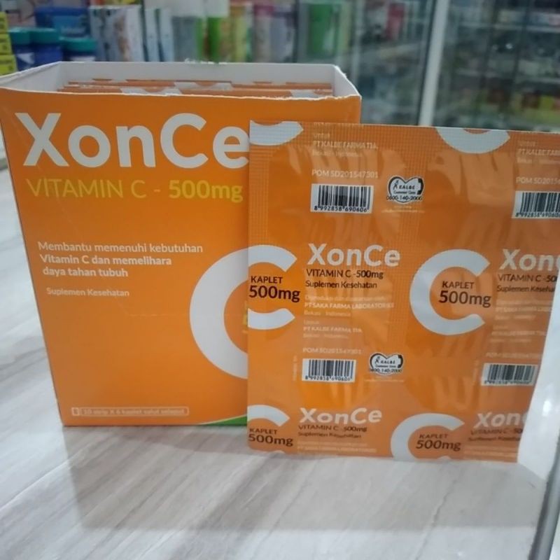 XONCE 6'S/TABLET VITAMIN C 500MG