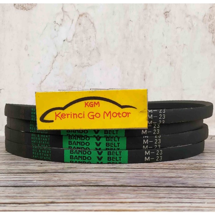 BANDO VAN BELT M-23 V BELT TALI KIPAS M23 FAN BELT MESIN CUCI POLOS