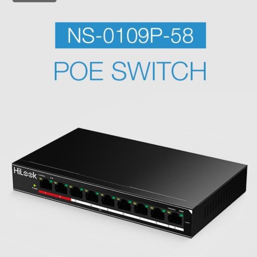 Poe Switch Hilook 8port NS-0109P-60 (B)