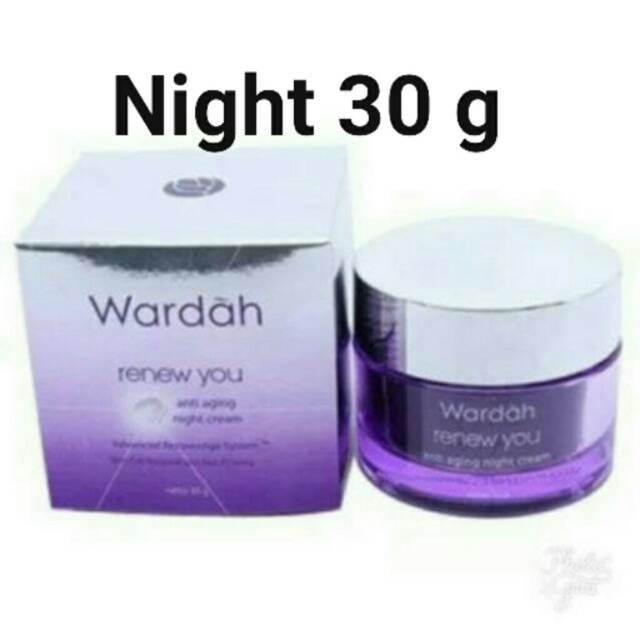 Wardah renew you night cream