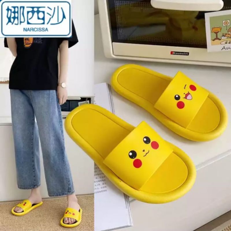 SANDAL WANITA KARAKTER PIKACHU MELIA