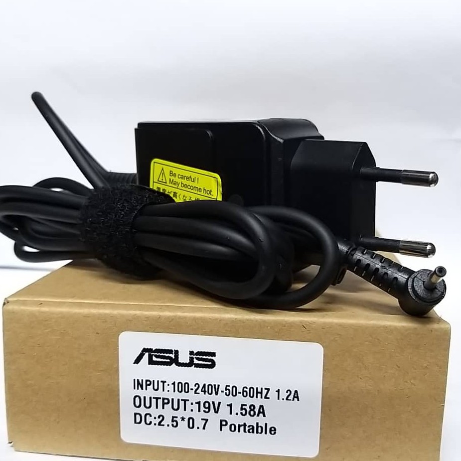 Adaptor Charger Asus EEPC 1015 10251215 1225 X1011005 19V 1.58A 2.5x0.7MM SMALL