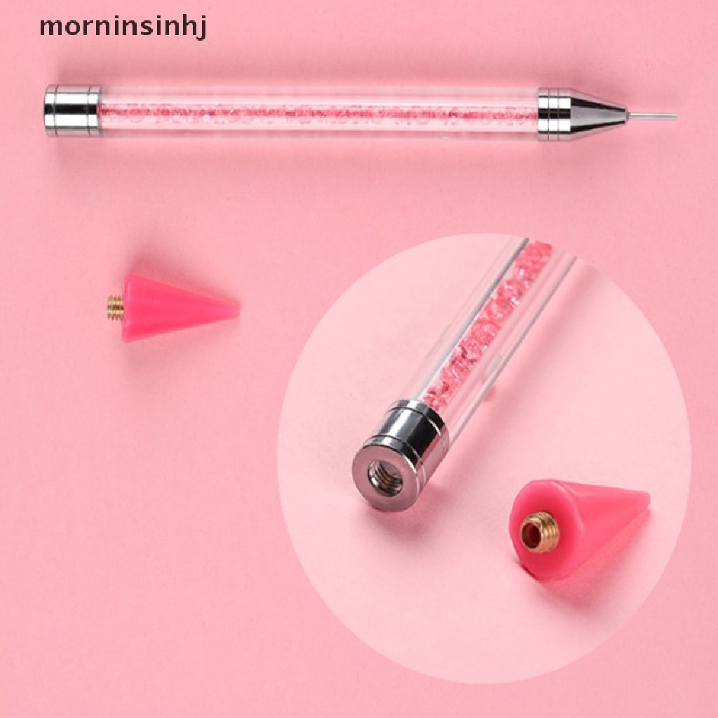 Mornin Dotting Pen Untuk Mengambil Berlian Imitasi Nail Art Diy