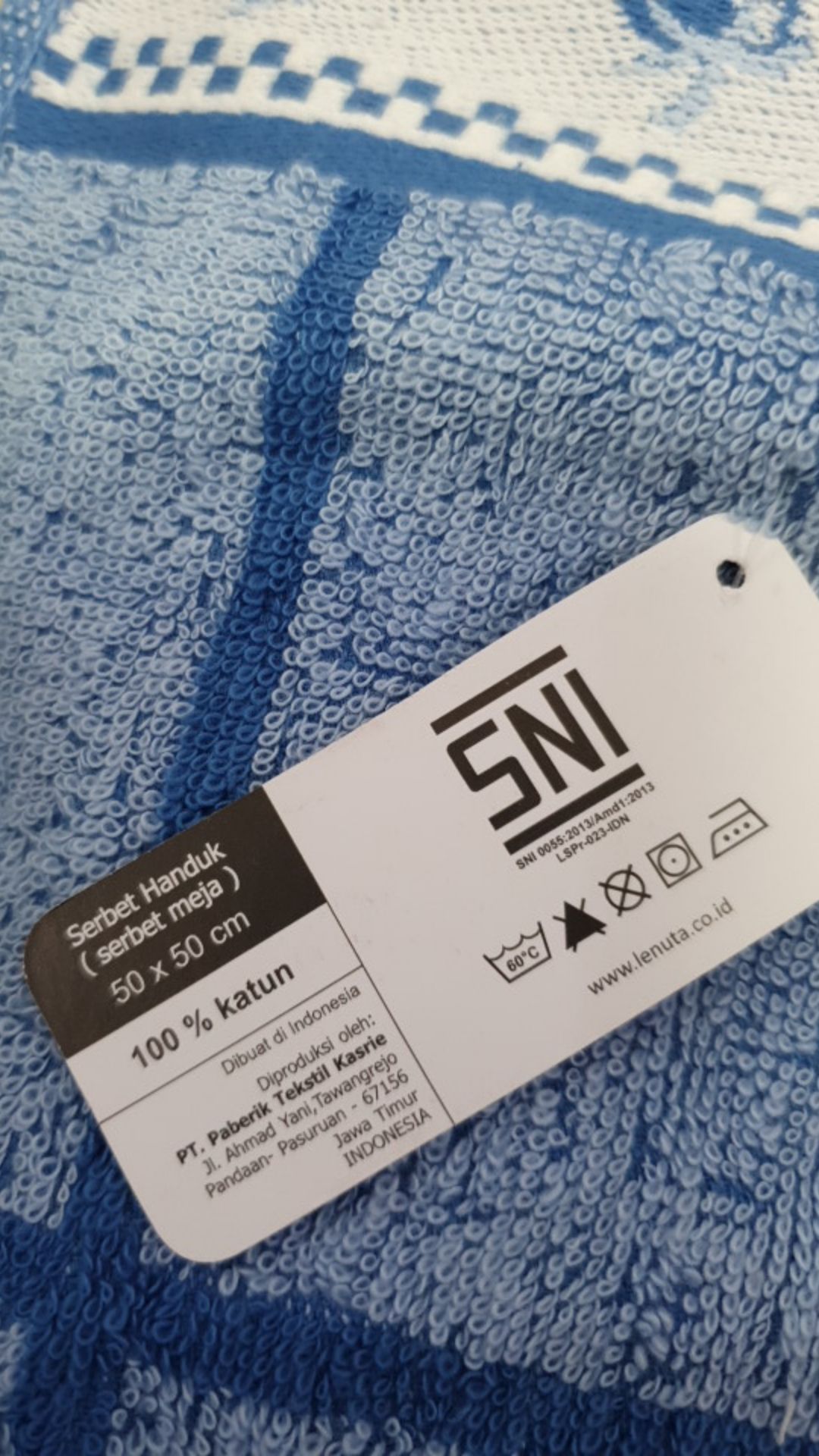 Serbet Dapur / Lap Handuk Kotak Kastex Strobery / Serbet Kotak Handuk / Lap Dapur