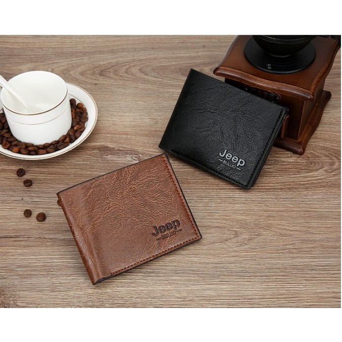 #LC-Wallet Dompet Kulit Lipat Pria  D8066